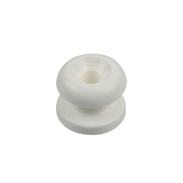 StayPut White Attachment Knobs - 10 Pack- Knobs are Used with Shock Cords for Canvas which are Sold Separately
