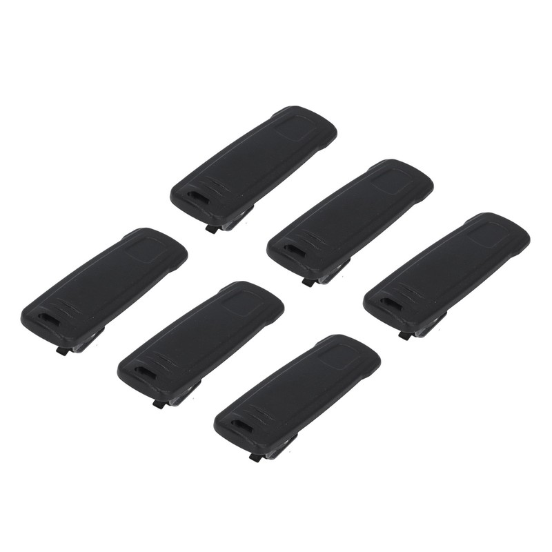 6Pcs Walkie Talkie Belt Clip Portable Sturdy Easy Installation Radio