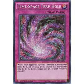 YU-GI-OH! - Time-Space Trap Hole (DUEA-EN079) - Duelist Alliance - 1st Edition - Secret Rare