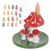 Mushroom Backflow Incense Burners Cute Waterfall Incense Holder with 20