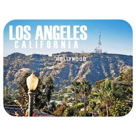 Los Angeles California Hollywood Hill Fridge Magnet