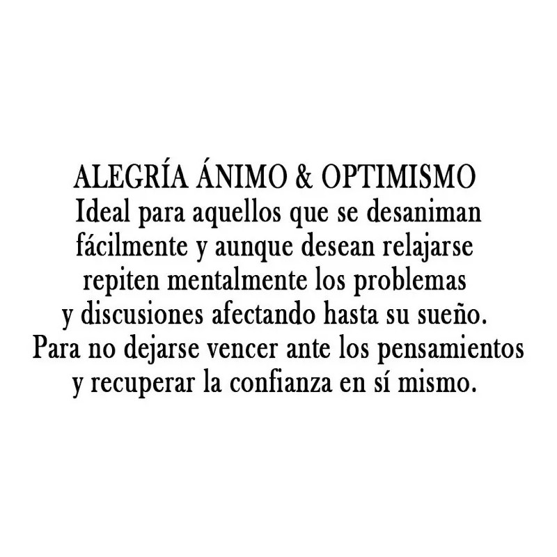 Flores Bach Blen Alegría Ánimo Optimismo 30ml Orgánico Puro