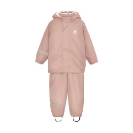 Celavi Girls Two Piece Rain Suit in Many Colours Rain Jacket - Rainsuit. Pink (Misty Rose 524)