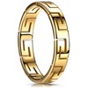 King Ring 4mm Greek Ring – Viking Stainless Steel for