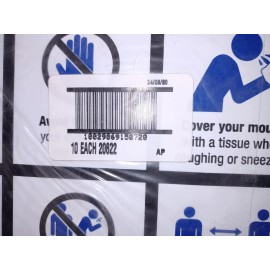 Hy-Co Products (10 Pcs) HY-KO Products 20622 Good Health Practices, 12" x 8.5", Blue Sign