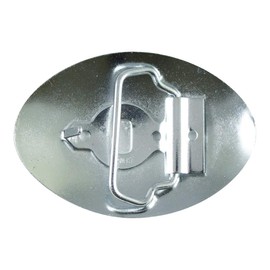 SLC Springfield Leather Company Oval Belt Buckle Blank | Fits 1 1/2" - 1 3/4" Belts