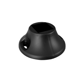 Torble Portac Composite 40 x 40 mm Base for Swing or Sliding Gate Stop - Black - Made in France