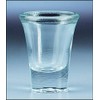 Glass Communion Cup with Beveled Lip