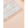Stiletto Nail Tips 500 Pieces Half Cover Without C Curve