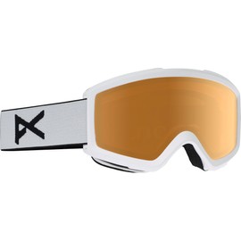 Anon - Mens Helix 2.0 Snow Goggles 2017, White/Amber