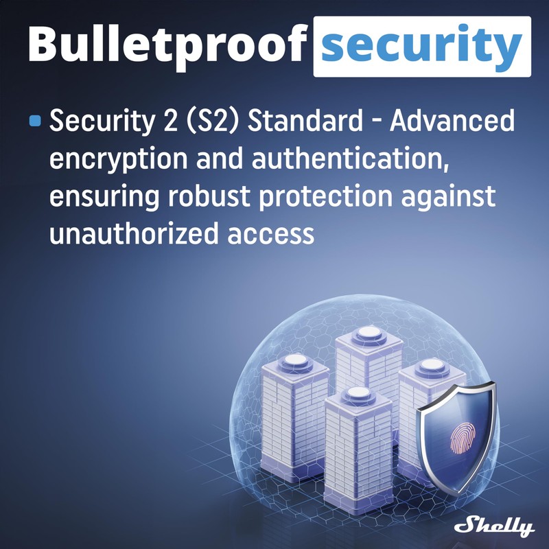 Shelly Wave i4 DC US LR | Z-Wave Long Range