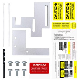 Premium Generator Interlock Kit for Murray/Siemens 150 amp or 200 amp Panels - Essential Safety Accessories and Labels Included