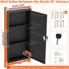 29.53" Tall Hidden In Wall Safe Between 16" Studs with