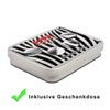 Fridge Magnets Zebra Stripes Set of 4 Animal Fur Look