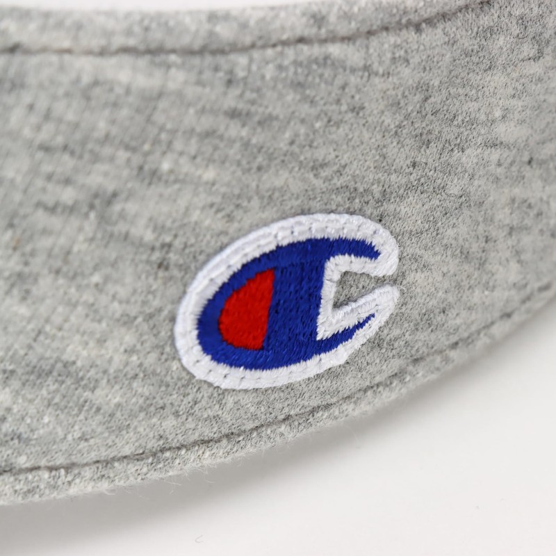 Champion CW-ZG702C Sun Visor, 100% Cotton, Adjuster, Graphic Logo Print,