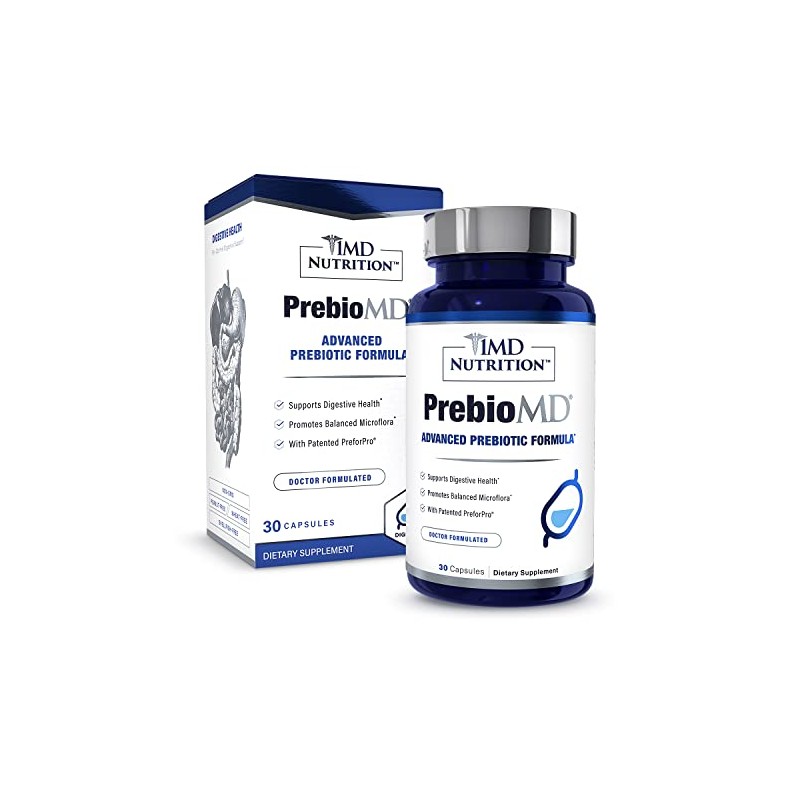 1MD Nutrition PreBioMD - Prebiotic with PreforPro® | Support Healthy