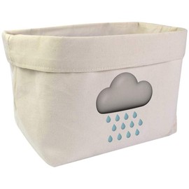 Large 'Rain Cloud' Canvas Organiser/Storage Bag (OR00027928)