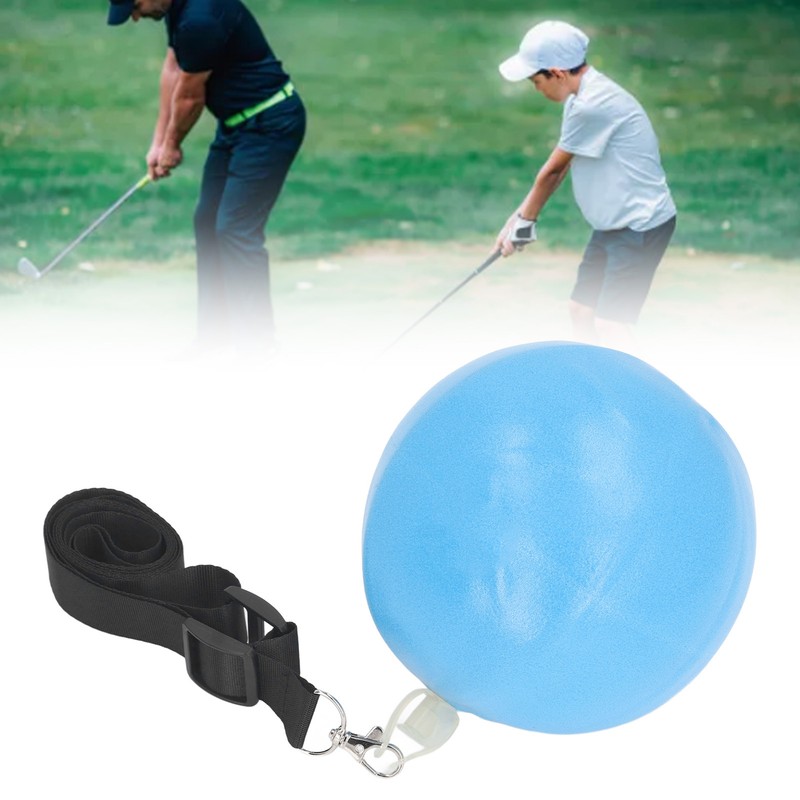 Golf Swing Trainer Ball Inflatable Practice Ball Swing Training Aid