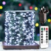 ZELUXDOT 400ft 1200LED Fairy Light String Green Copper Wire Cool