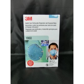 3M™ 1860 N95 Adult Face Mask Particulate Respirator