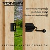 YONSIN Slide Bolt Gate Latch with Hook Heavy Duty, Sliding