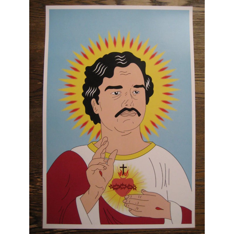 Pablo Escobar Saint Narcos 11" x 16.5" Collector's Poster