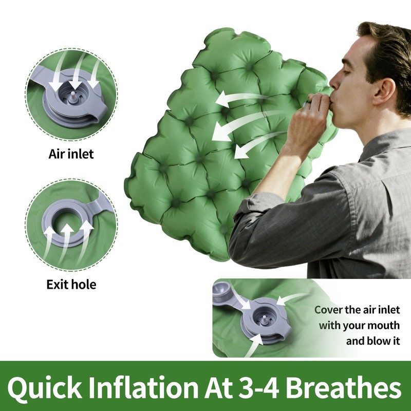 EliteEase Inflatable Seat Cushion – Portable Lightweight Waterproof Travel &