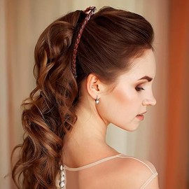 ZSPERKLA 4pcs Banana Hair Clips Vintage Clincher Combs Tool for Thick Curly Hair Non-Slip Fishtail Hair Clip Styling Accessories for Women Girls