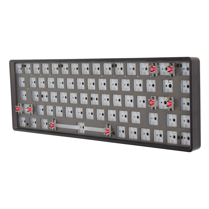 Mechanical Keyboard Kit 68 Keys 2.4G BT Wired Mode 65%