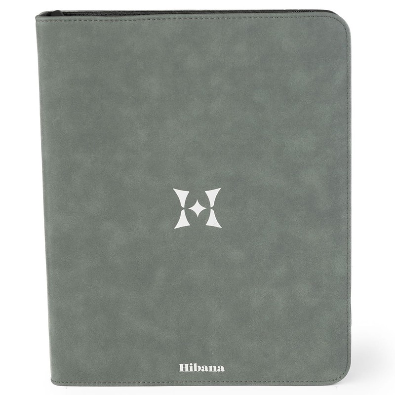 Hibana: Jewelry Storage Home Edition - Sage - Zippered Binder,