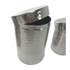 Hammered Shiny finish Stainless Hammered Canister