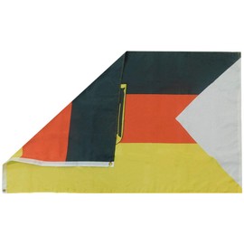 Trade Winds Federal Republic of Germany Navy Ensign Premium Quality Fade Resistant 100D Woven Poly Nylon 3x5 3'x5' Flag (RUF)