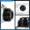TadaMark Air Conditioner AC Compressor with Clutch Compatible with Toyota