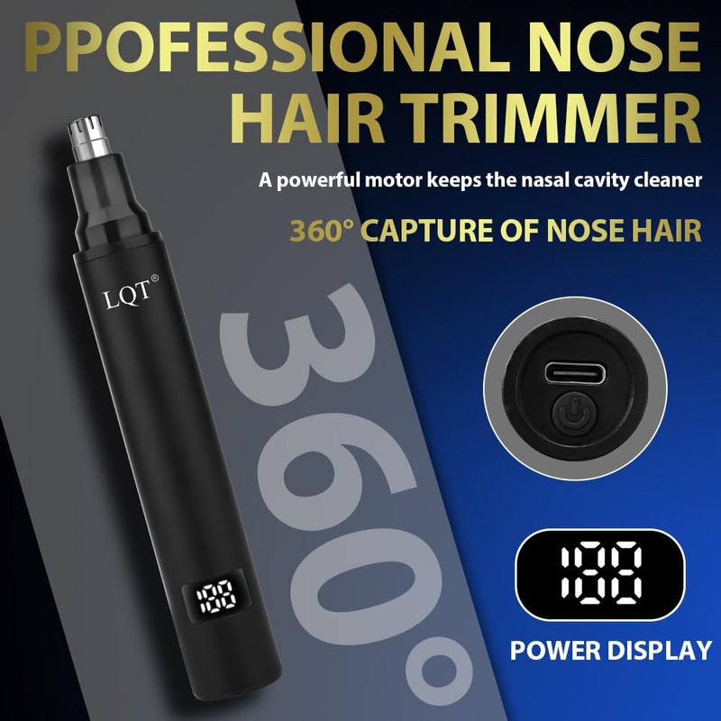 Hair Clippers for Men with LED Display, 3-Piece Grooming Kit