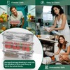 WHBDGP Dishwasher Basket,18/8 Stainless Steel Dishwasher Basket for Small Item,Replacement