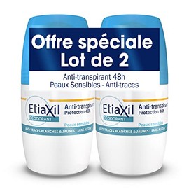ETIAXIL - Anti-Transpirant - Moderate SchweiÃbehandlung - Achseln - Schutz 48h - Roll On - 50 ml (2 StÃ¼ck)