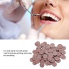 100pcs Rubber Polishing Wheel for Metal Dental Mini Drill Grinder