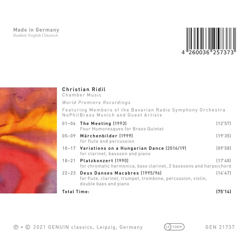 Christian Ridil: Chamber Music