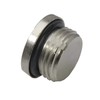 High-pressure sealing plug with hexagon socket G 1/8 inch, galvanised