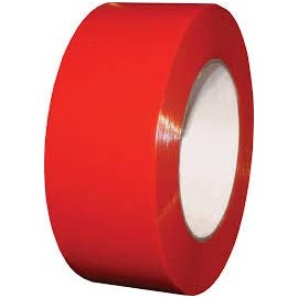 Norkan, Inc. SCAPA Polyflex 133, 2" Red PE Poly Tape, 48MM x 55M, Serrated Edge - 1 Roll
