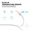 Hocosyme Smart Temperature Control Socket, Small, White