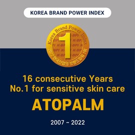 ATOPALM MLE Lotion 120ml 4.05 Fl Oz for Sensitive Skin, 48 Hours Long Hydration with Ceramide, Long-Lasting Moisturizing Body Lotion, Strengthening Skin Barrier, Redness-Relief, Korean Skincare