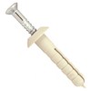TERF® Nylon Hammer Fixing Mushroom Head Zinc 6.0mm X 60mm