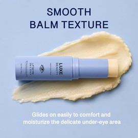LUXE BEAUTY Bálsamo para debajo de los ojos con PDRN y extracto de colágeno, bálsamo hidratante 3 en 1 para debajo de los ojos, labios, cuello y línea