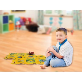 JAMARA 460303 - Puzzle Treno Dynamic Zoo