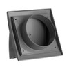 EUROPLAST Ventilation Grille Diameter 100 mm Grey Exhaust Hood Ventilation