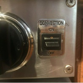 Viking Range oven Light and Convection Fan Switch  Replaces Part # PE050016