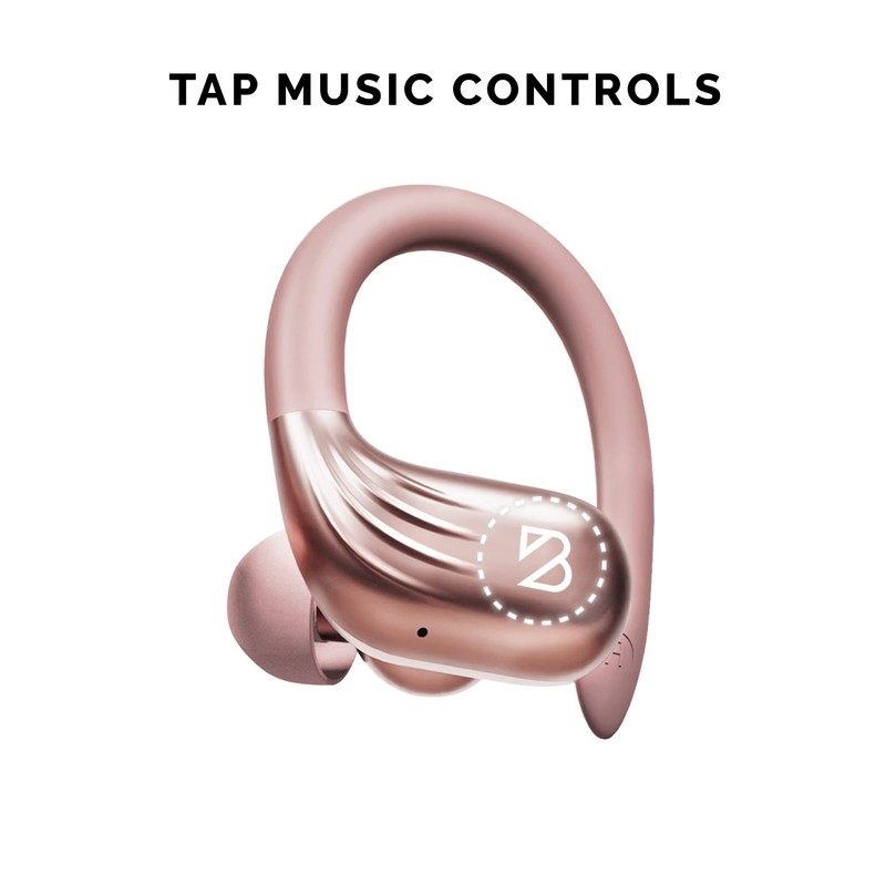 Back Bay Audio Runner 60 - Rose Gold Wireless Running