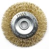 Wire Brush Cleaning Disc Brass 76 x 10 mm Suitable