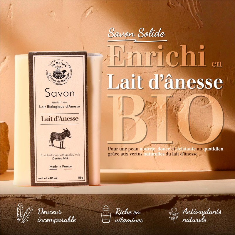 La Maison du Savon de Marseille - Organic Donkey Milk